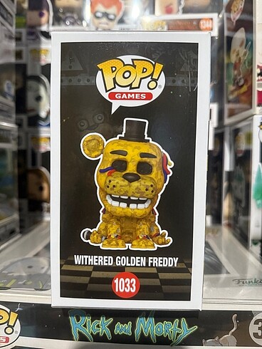  Beden Renk Funko Pop Golden Freddy