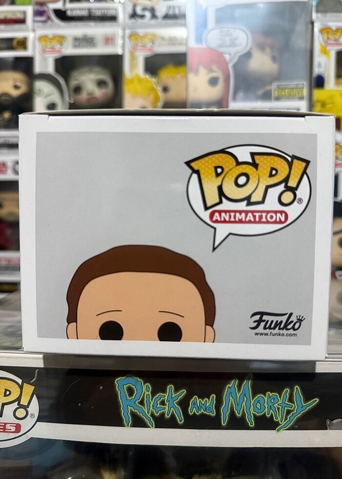 Funko Pop Morty with laptop - Görsel 5