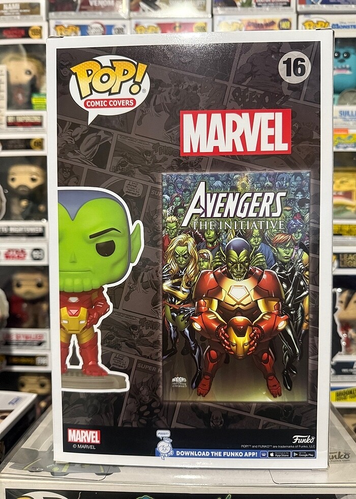 Funko Pop Skrull As Iron man - Görsel 3