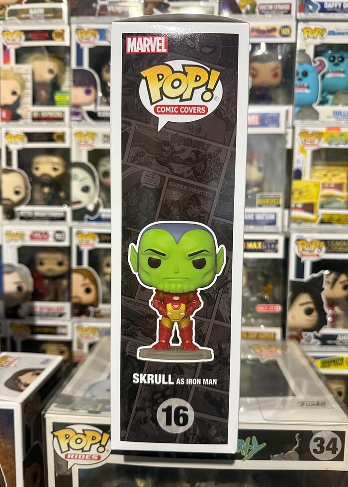 Funko Pop Skrull As Iron man - Görsel 4
