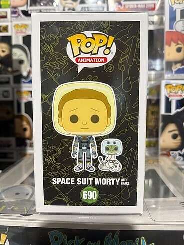  Beden Renk Funko Pop Morty With Snake