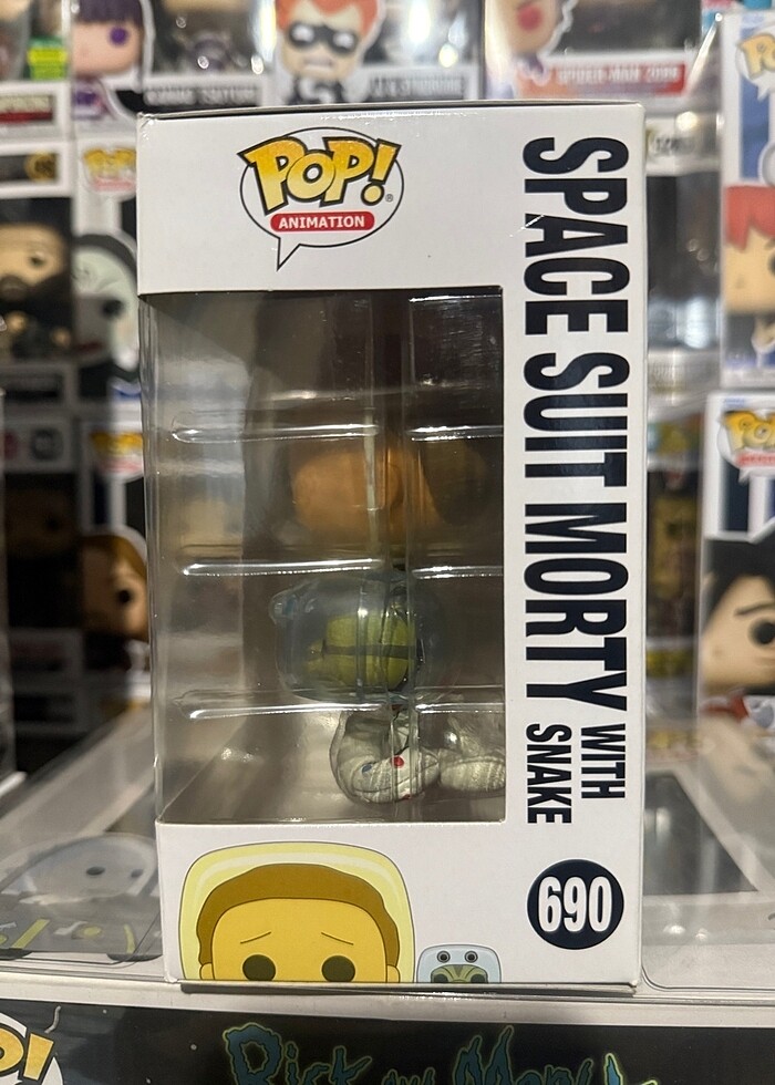 Funko Pop Morty With Snake - Görsel 2