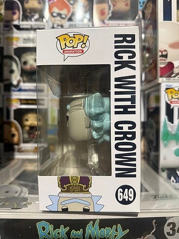 Funko Funko Pop Rick with crown