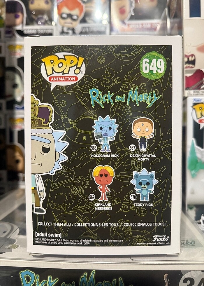Funko Pop Rick with crown - Görsel 3