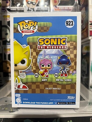  Beden Funko Pop Super Sonic