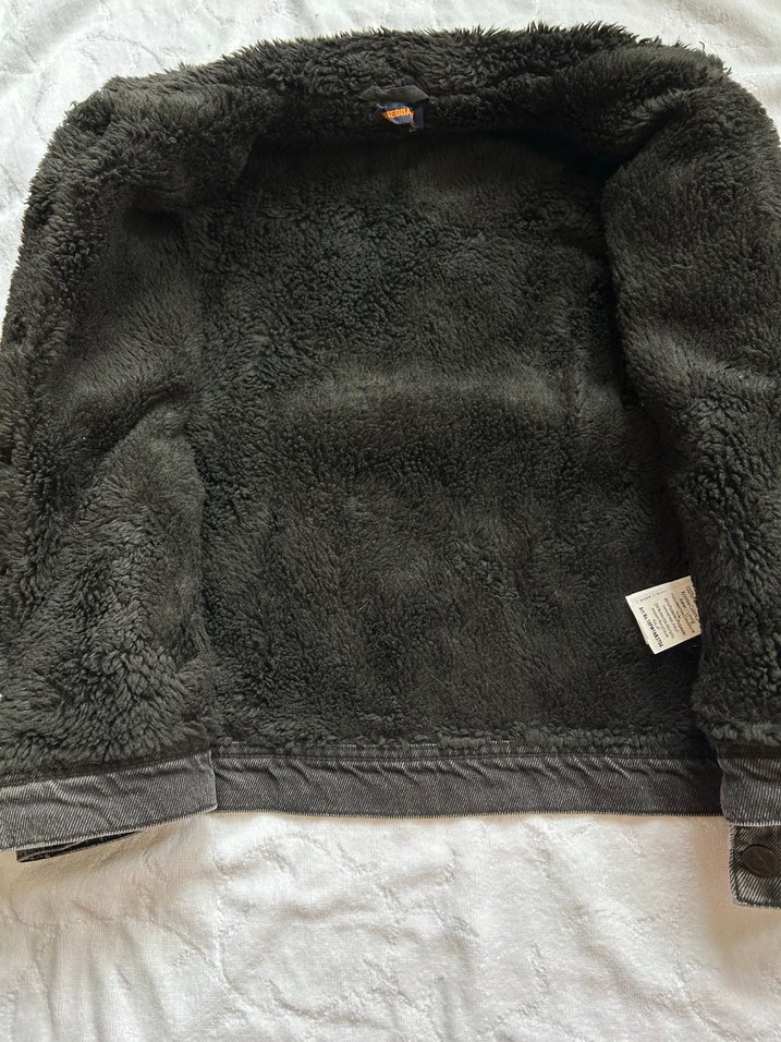 Sıfır ürün İçi sıcak çocuk Denim Ceket - Görsel 3