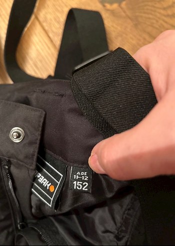 Sıfır ürün erkek çocuk Siyah Kayak Pantolonu - Görsel 3