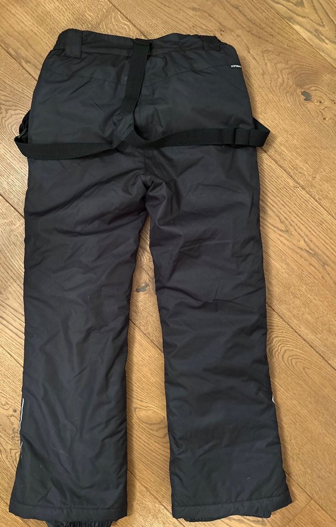 Sıfır ürün erkek çocuk Siyah Kayak Pantolonu - Görsel 5