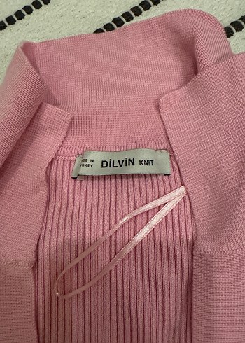 Pembe Triko Elbise - Görsel 2