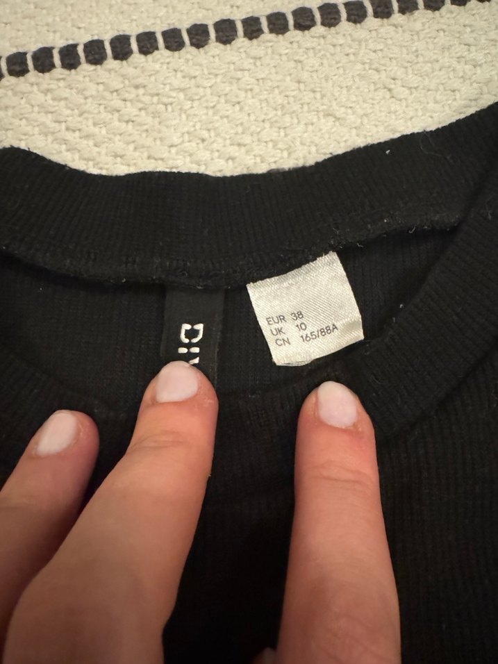 Siyah Kadın Triko Elbise - Görsel 2