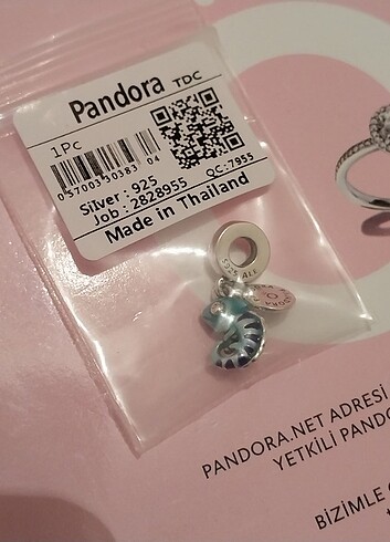 Pandora renk değiştiren bukalemun charm