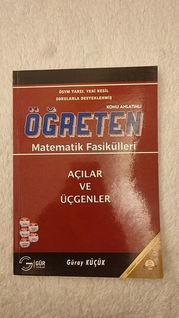 Gür Yayınları - Açılar ve Üçgenler matematik fasikülleri 