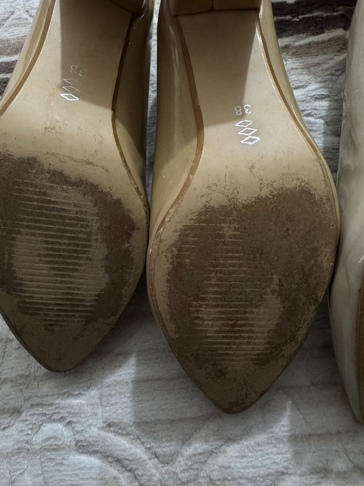 Bej Kadın Stiletto Topuklu Ayakkabı - Görsel 2