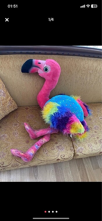 Peluş flamingo