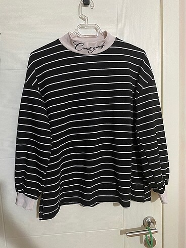 Trendyol çizgili sweatshirt