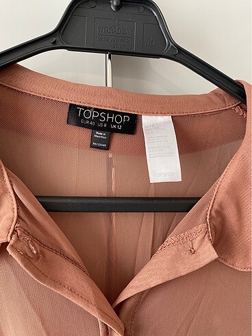 Topshop Transparan bluz