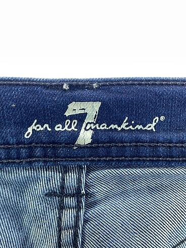 28 Beden lacivert Renk 7 For All Mankind Jean / Kot %70 İndirimli.