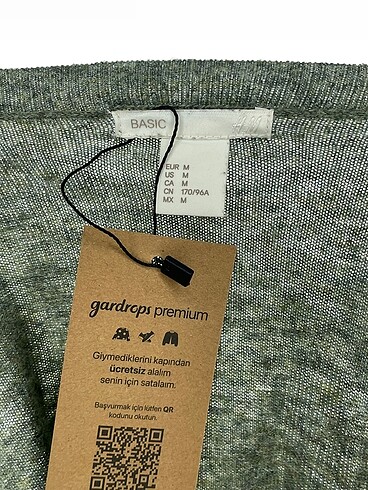 m Beden yeşil Renk H&M Kazak / Triko %70 İndirimli.