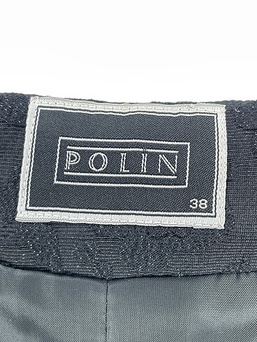 38 Beden siyah Renk Polin Ceket %70 İndirimli.