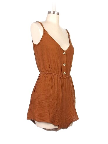 Vintage Love Kısa Tulum %70 İndirimli. - Görsel 2