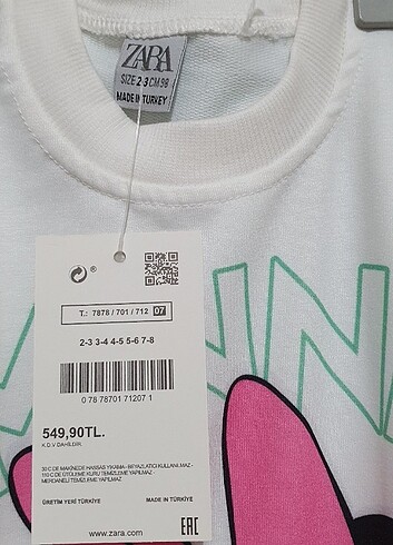 Zara zara cocuk alt ust takim