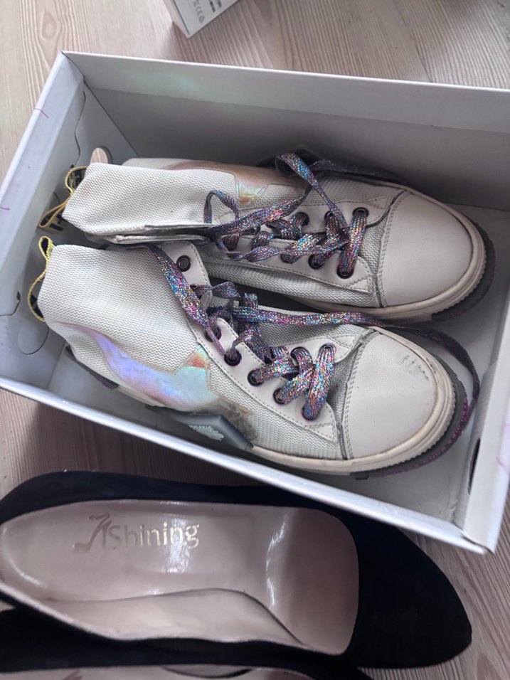 Mavi Tokalı Kadın Topuklu Ayakkabı - Görsel 2