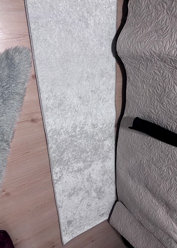 Gri Modern Düz Desenli Halı - Görsel 3