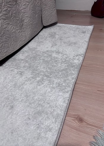 Gri Modern Düz Desenli Halı - Görsel 4