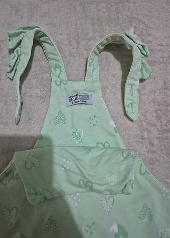 HelloBaby Kız Çocuk Yeşil Tulum