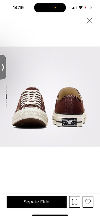 Converse Chuck taylor kahverengi converse