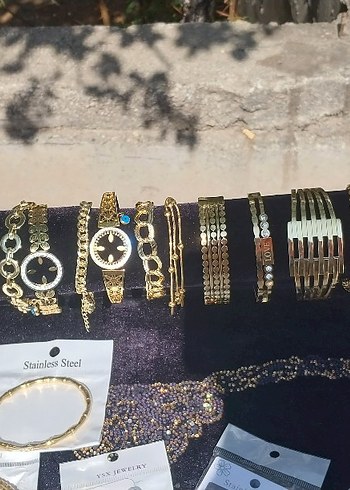 Kadın Vintage Nakışlı Zincir Detaylı El Zinciri - Görsel 14