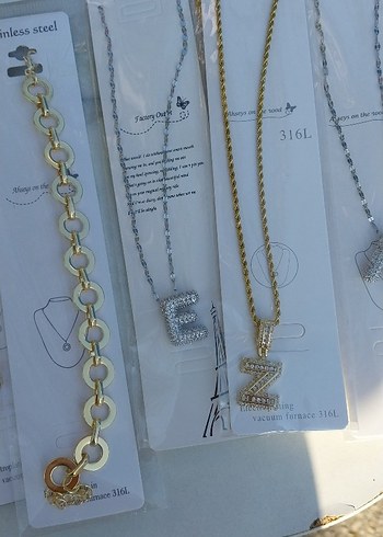 Zincir Detaylı Altın Renkli Kadın El Zinciri - Görsel 6