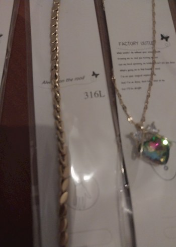 Kadın Altın Renk Zincir Detaylı El Zinciri - Görsel 13