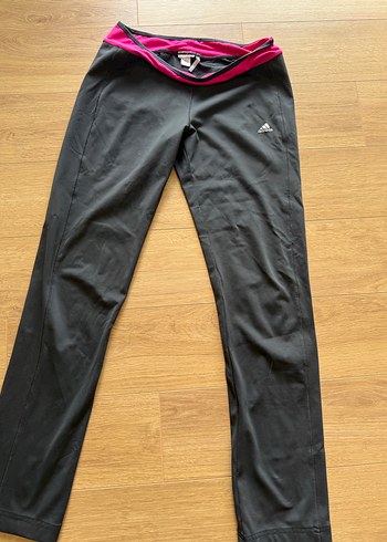 Adidas Orj Pembe Siyah Spor Pantolonu