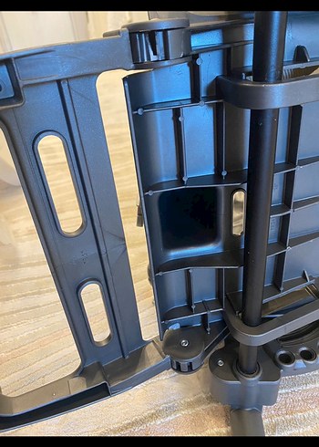 Gri Ayarlanabilir Sırt Destekli Mama Sandalyesi - Görsel 5