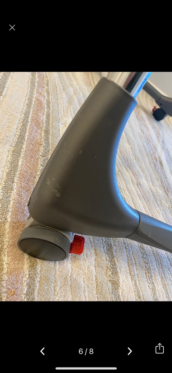 Gri Ayarlanabilir Sırt Destekli Mama Sandalyesi - Görsel 3