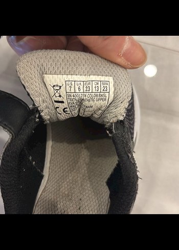 Siyah Gri Yılan Desenli Cırt Cırtlı Basketbol Ayakkabısı - Görsel 2