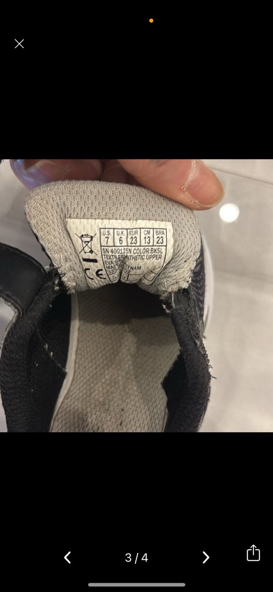 Siyah Gri Yılan Desenli Cırt Cırtlı Basketbol Ayakkabısı - Görsel 2