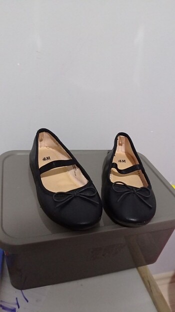 H&M Kız çocuk siyah babet