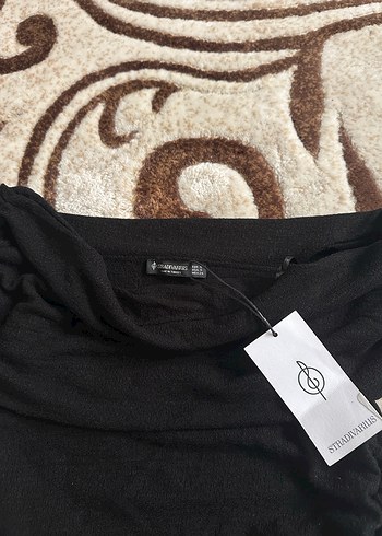 Siyah Straplez Kadın Bluz - Görsel 6