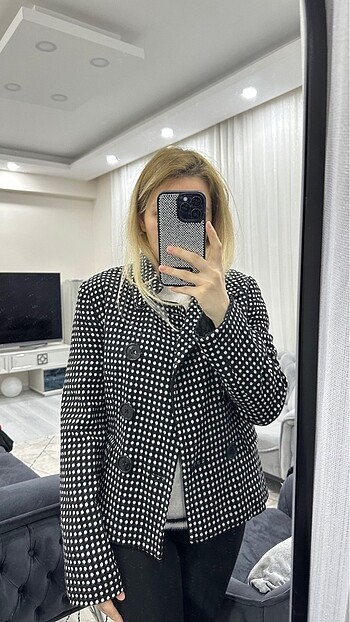 Kısa trençkot - Görsel 3