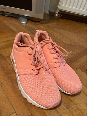 42 Beden turuncu Renk Deichmann Kadın Bayan 42 Beden Sneaker