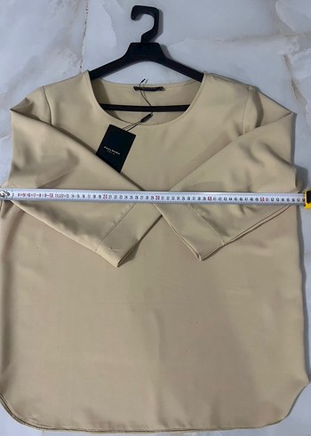 Bej Kadın Bluz - Görsel 2