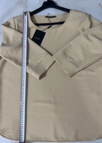 Bej Kadın Bluz - Görsel 3