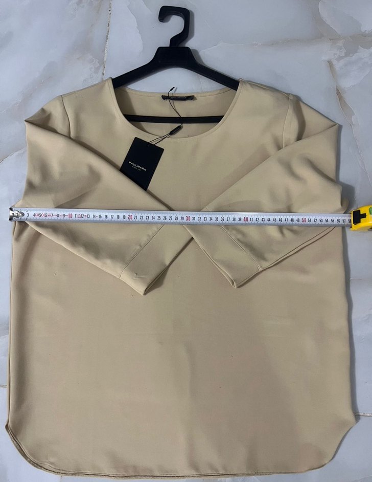 Bej Kadın Bluz - Görsel 2