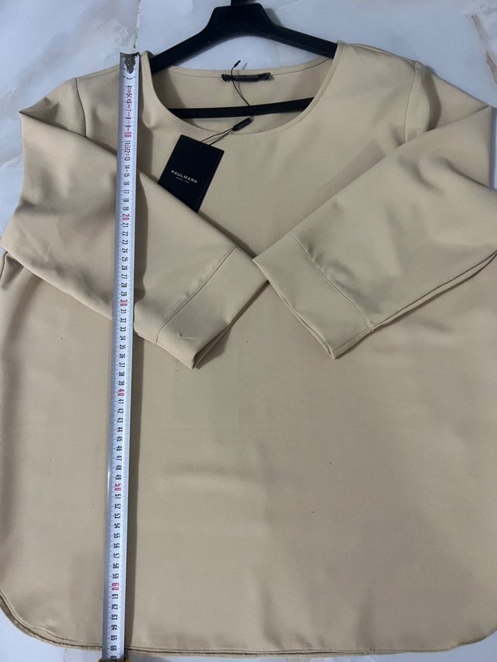 Bej Kadın Bluz - Görsel 3