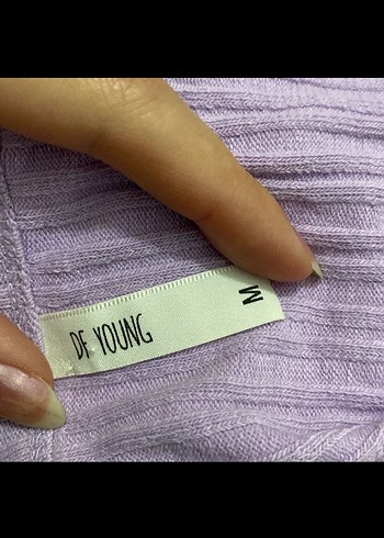 defacto lila crop - Görsel 2