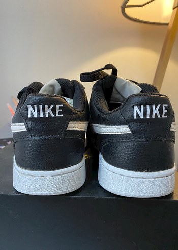 Siyah Bağcıklı Spor erkek Sneakers - Görsel 4