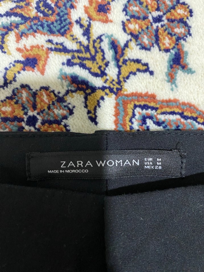 Siyah Kadın Kumaş Pantolon Regular Fit - Görsel 2