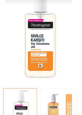 Neutrogena Sivilce Karşıtı Yüz Temizleme Jeli